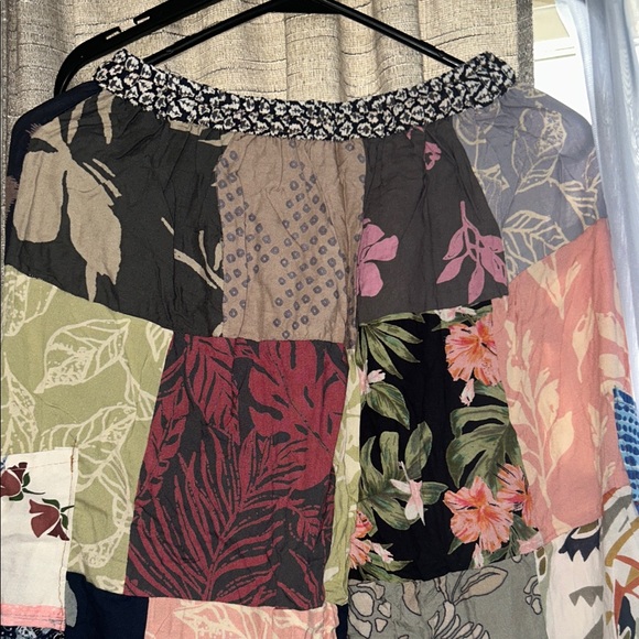 Patchwork Bohemian Women's Pants - Picture 4 of 8